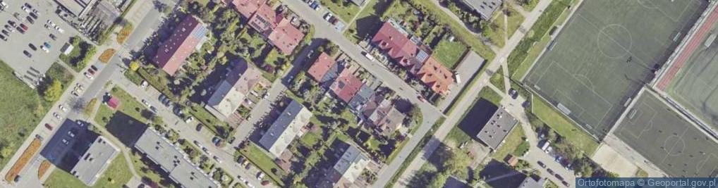 Zdjęcie satelitarne Legionów ul.