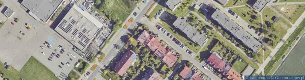 Zdjęcie satelitarne Legionów ul.
