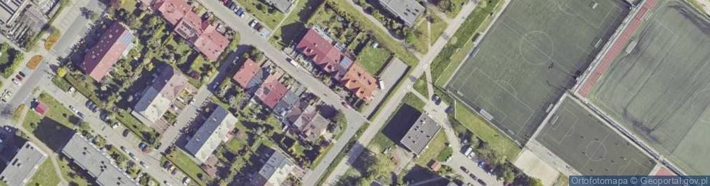 Zdjęcie satelitarne Legionów ul.