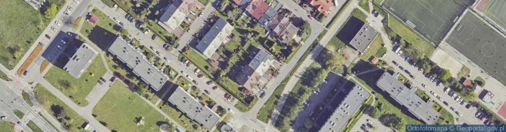 Zdjęcie satelitarne Legionów ul.