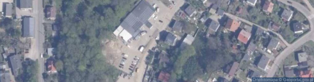 Zdjęcie satelitarne Leśna ul.