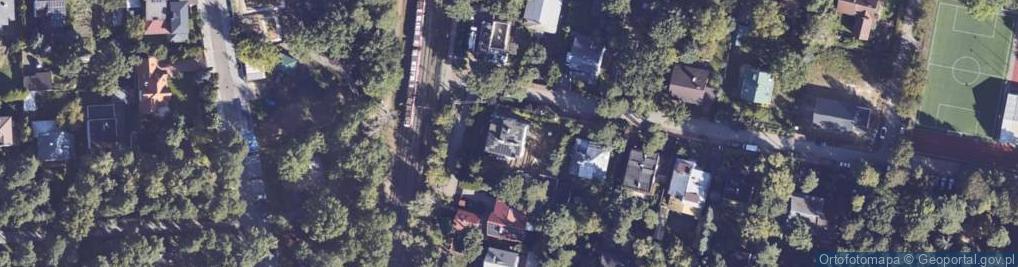 Zdjęcie satelitarne Leśna ul.