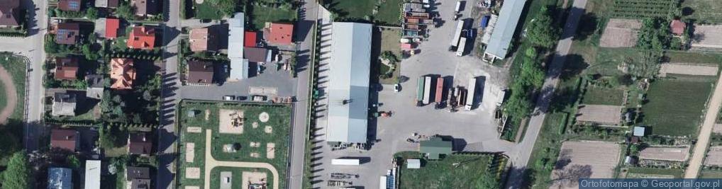 Zdjęcie satelitarne Leśna ul.