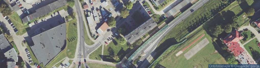 Zdjęcie satelitarne Legnicka ul.