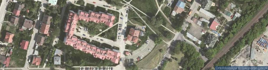 Zdjęcie satelitarne Legnicka ul.