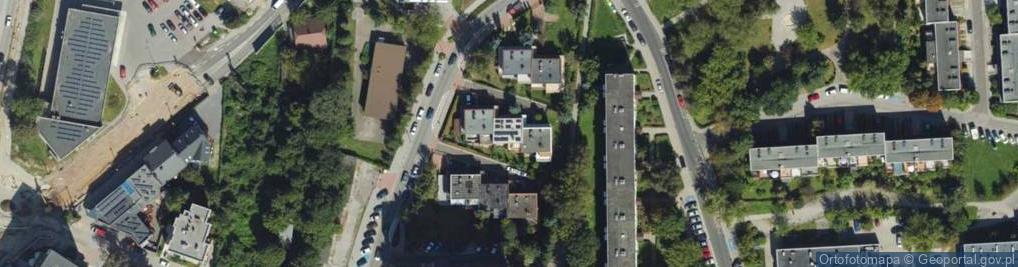 Zdjęcie satelitarne Łepkowskiego Józefa ul.