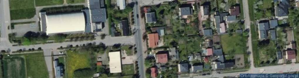 Zdjęcie satelitarne Łęczycka ul.