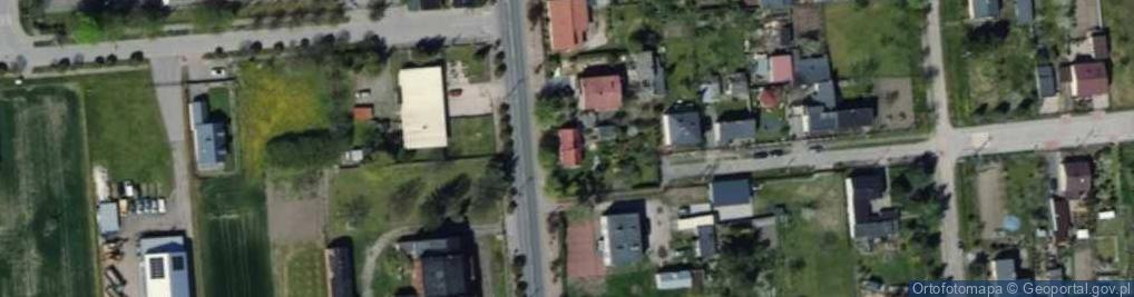 Zdjęcie satelitarne Łęczycka ul.
