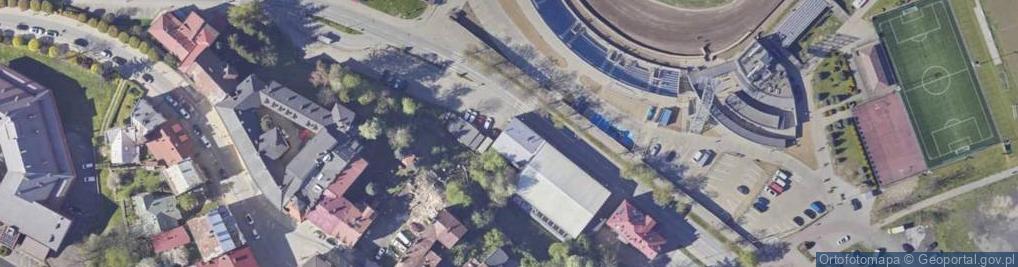 Zdjęcie satelitarne Legionów ul.