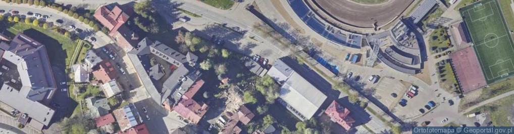 Zdjęcie satelitarne Legionów ul.