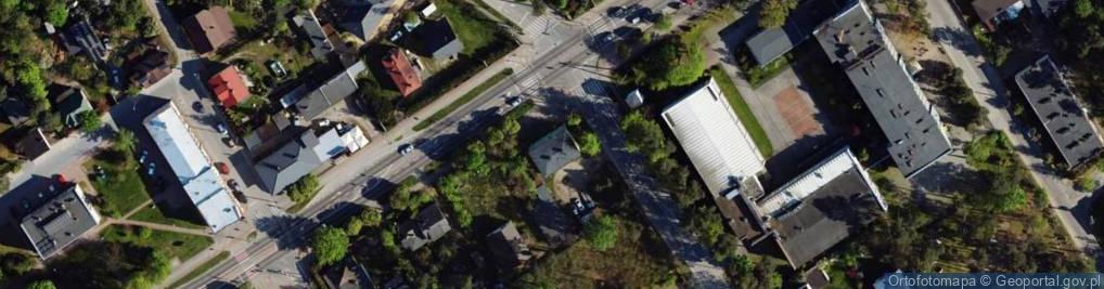 Zdjęcie satelitarne Leśników Polskich ul.