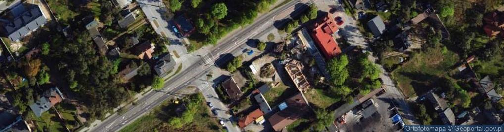 Zdjęcie satelitarne Leśników Polskich ul.