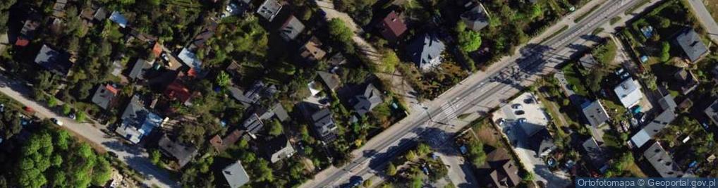 Zdjęcie satelitarne Leśników Polskich ul.