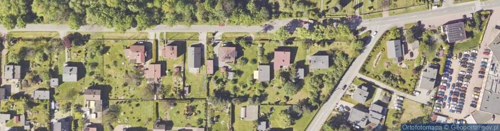 Zdjęcie satelitarne Leśna ul.
