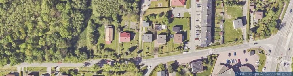 Zdjęcie satelitarne Leśna ul.