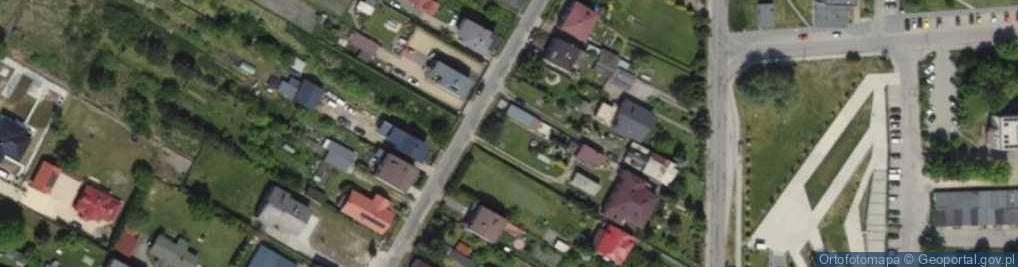 Zdjęcie satelitarne Leśna ul.
