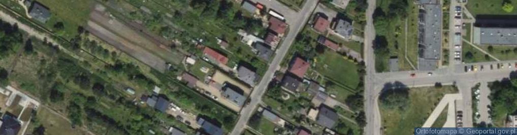 Zdjęcie satelitarne Leśna ul.