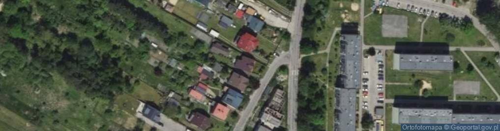 Zdjęcie satelitarne Leśna ul.