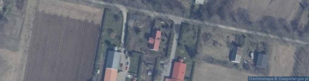 Zdjęcie satelitarne Łebień ul.