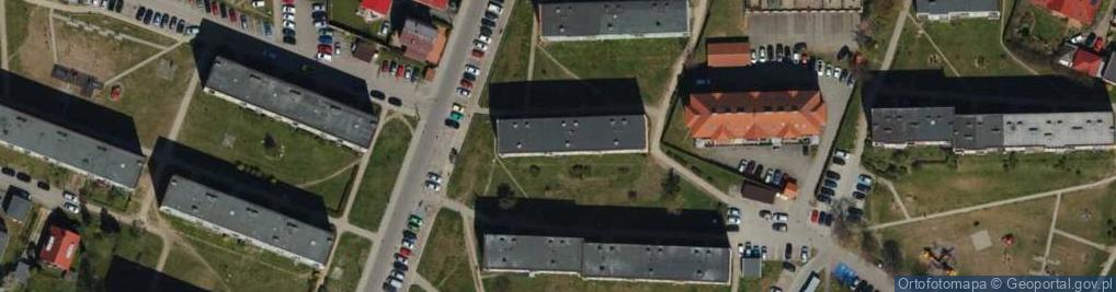 Zdjęcie satelitarne Legionów Polskich ul.