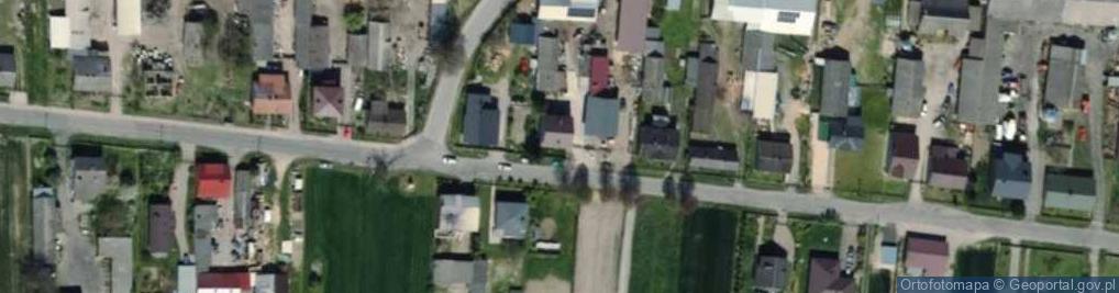 Zdjęcie satelitarne Łęczno ul.