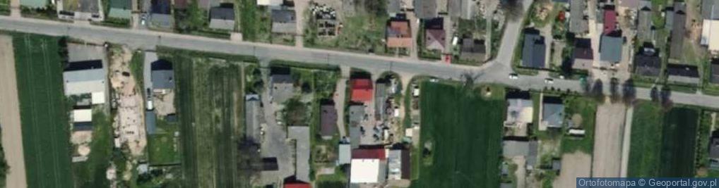 Zdjęcie satelitarne Łęczno ul.
