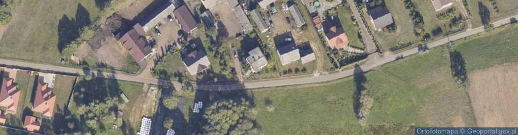 Zdjęcie satelitarne Łęg Przedmiejski ul.