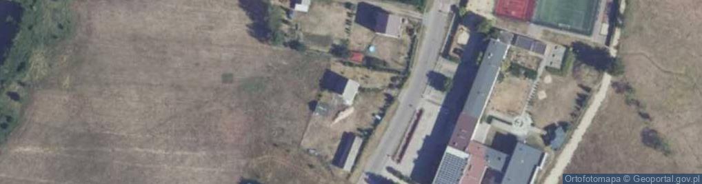 Zdjęcie satelitarne Łęg Przedmiejski ul.