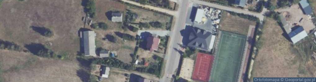 Zdjęcie satelitarne Łęg Przedmiejski ul.