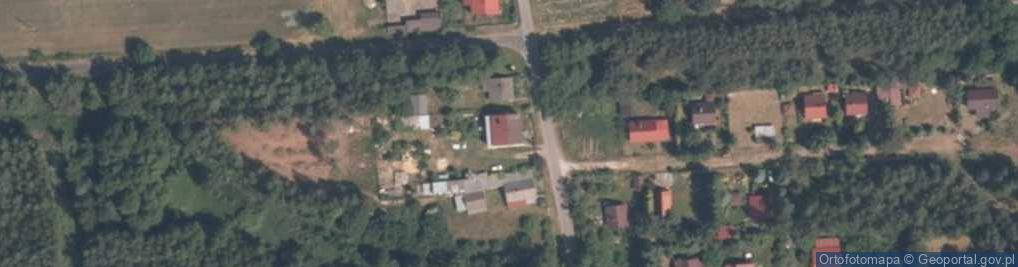 Zdjęcie satelitarne Łęg Ręczyński ul.