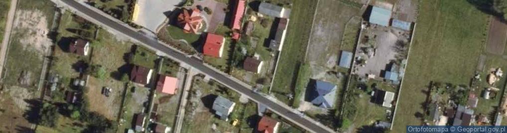 Zdjęcie satelitarne Łęg Starościński ul.