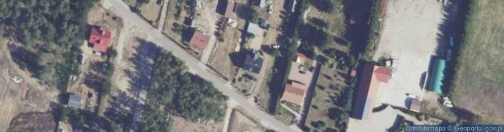 Zdjęcie satelitarne Łęg Starościński ul.