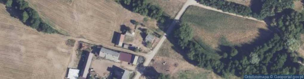 Zdjęcie satelitarne Łęg Starościński ul.