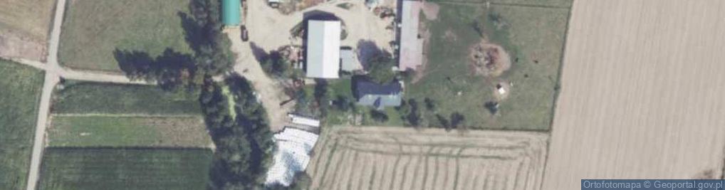 Zdjęcie satelitarne Łęg ul.