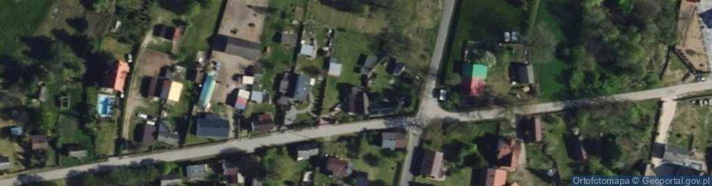 Zdjęcie satelitarne Łęg ul.