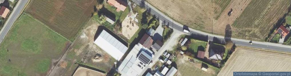 Zdjęcie satelitarne Łęka Mroczeńska ul.