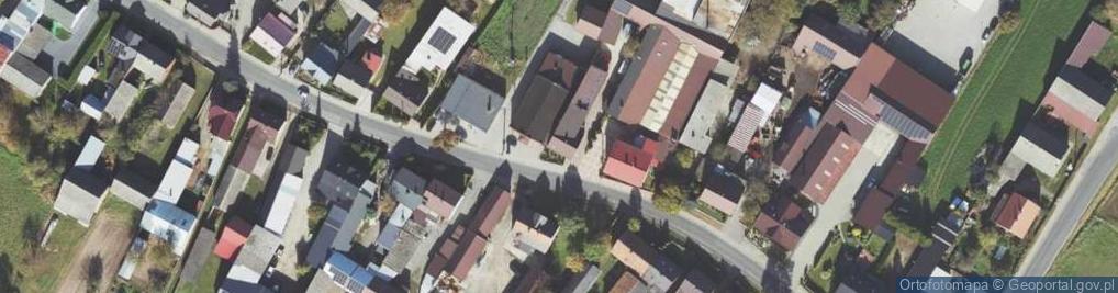 Zdjęcie satelitarne Łęka Mroczeńska ul.