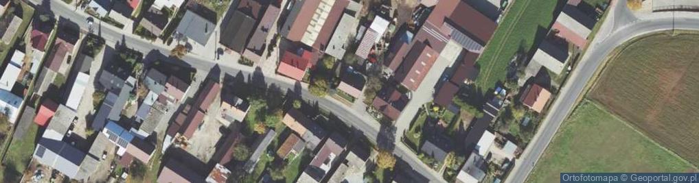 Zdjęcie satelitarne Łęka Mroczeńska ul.