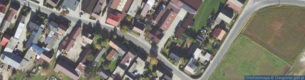 Zdjęcie satelitarne Łęka Mroczeńska ul.