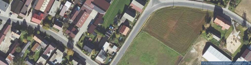 Zdjęcie satelitarne Łęka Mroczeńska ul.
