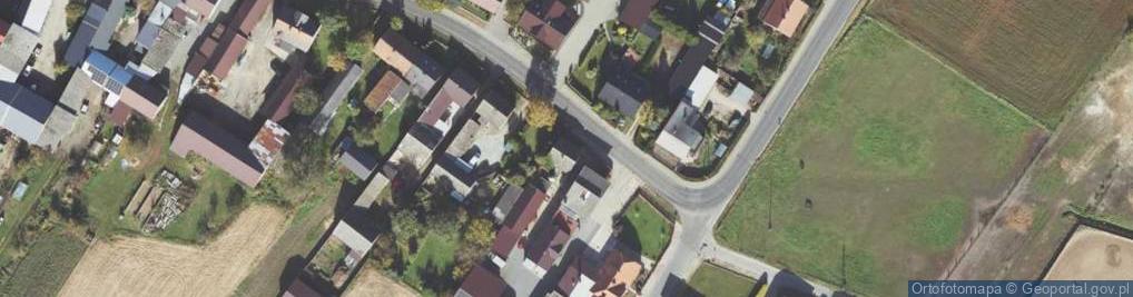 Zdjęcie satelitarne Łęka Mroczeńska ul.