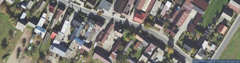 Zdjęcie satelitarne Łęka Mroczeńska ul.