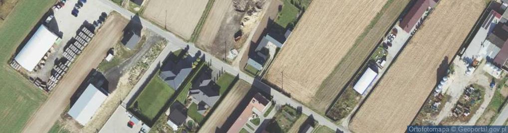 Zdjęcie satelitarne Łęka Mroczeńska ul.