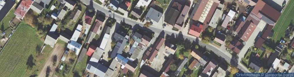 Zdjęcie satelitarne Łęka Mroczeńska ul.