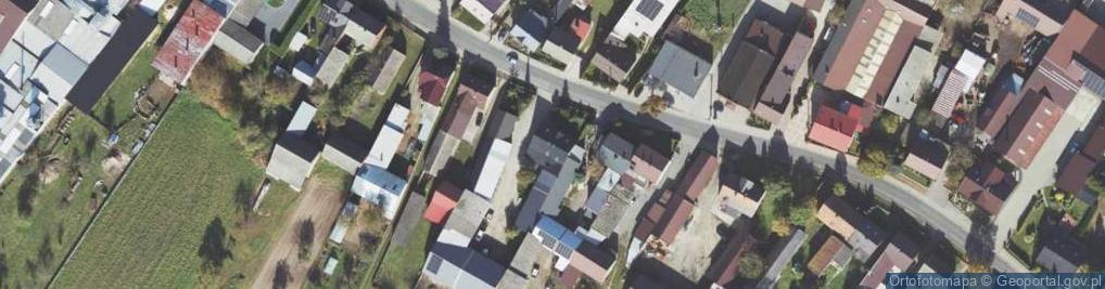 Zdjęcie satelitarne Łęka Mroczeńska ul.