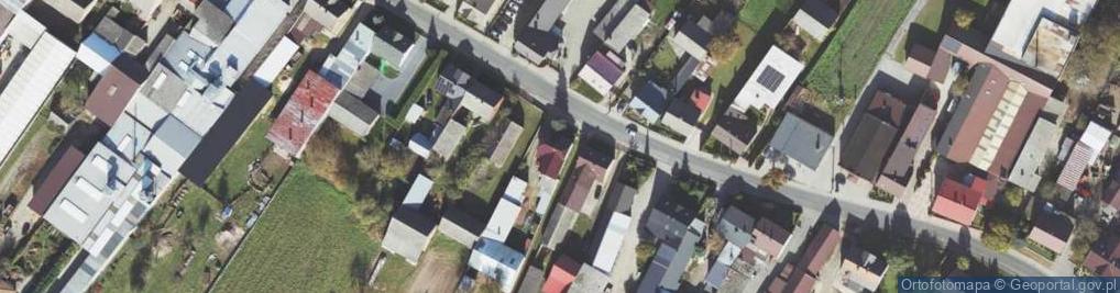Zdjęcie satelitarne Łęka Mroczeńska ul.