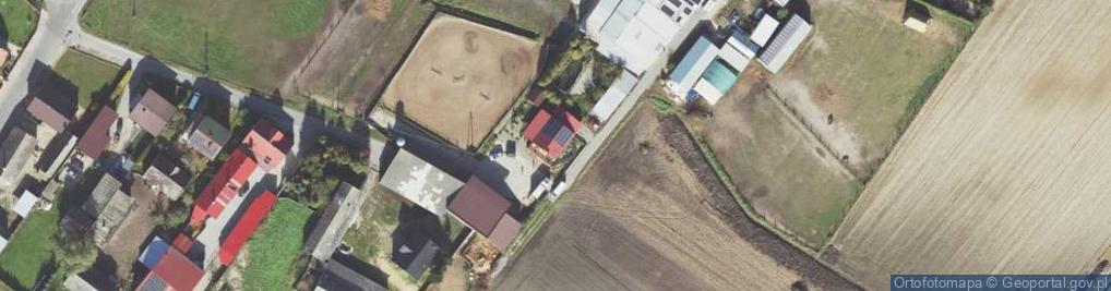 Zdjęcie satelitarne Łęka Mroczeńska ul.