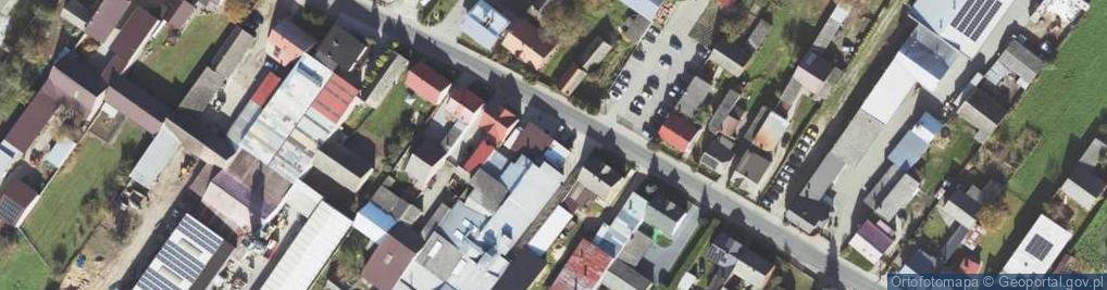 Zdjęcie satelitarne Łęka Mroczeńska ul.