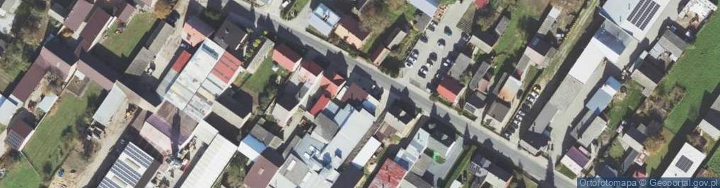Zdjęcie satelitarne Łęka Mroczeńska ul.