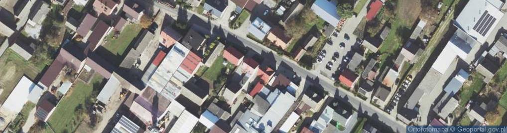 Zdjęcie satelitarne Łęka Mroczeńska ul.